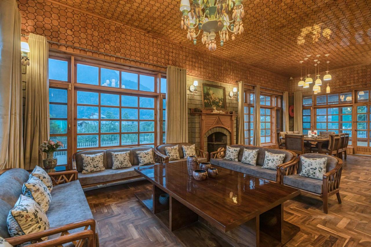 Saffronstays Monarch Manor, Manali - Regal Mansion Exterior foto