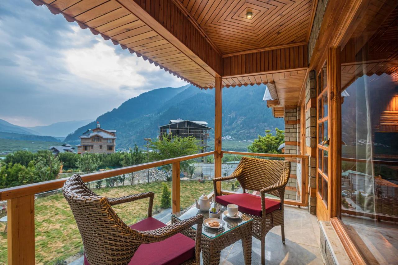 Saffronstays Monarch Manor, Manali - Regal Mansion Exterior foto