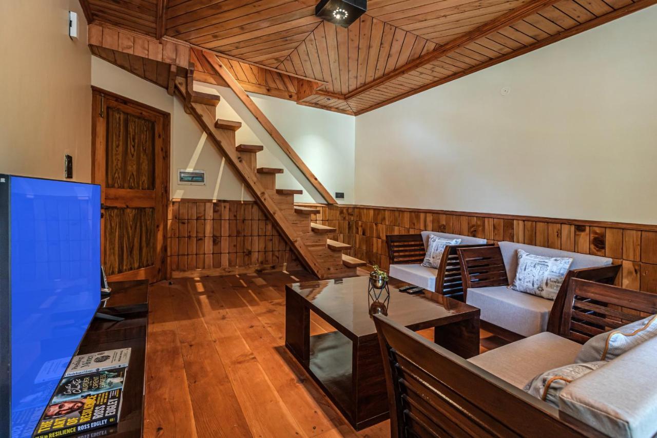 Saffronstays Monarch Manor, Manali - Regal Mansion Exterior foto